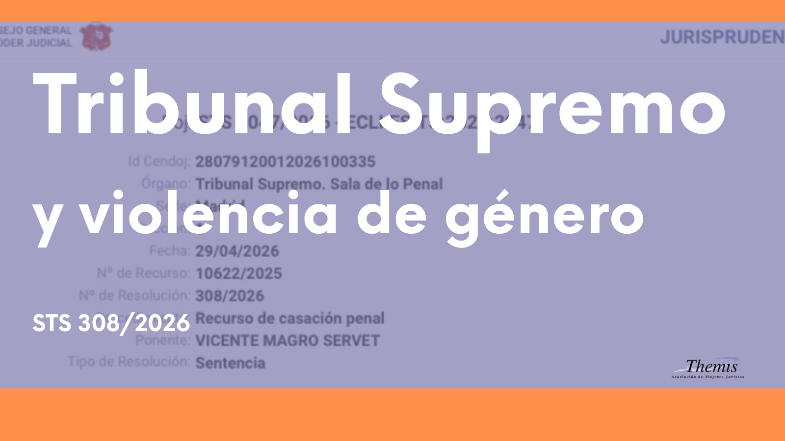 El Supremo sistematiza criterios sobre violencia de género